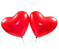 herzballons rot 1 