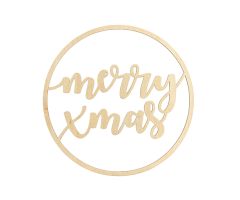holzdeko merry xmas 1