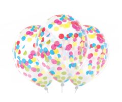 konfettiballons assortiert be 