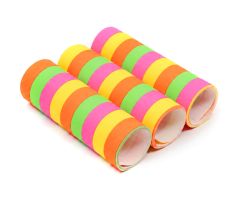 luftschlangen neon 3er set 