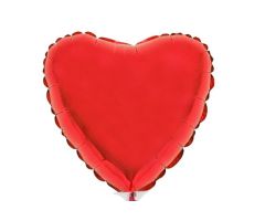 mini folienballon herzrot 