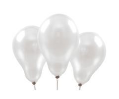 miniballons metallic silber 1 
