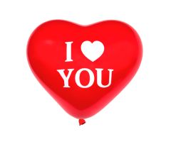 riesenballon herz love rot 1 