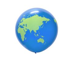 riesenballon weltkugel 