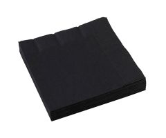 schwarz servietten 
