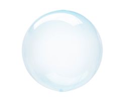 seifenblasen ballon clear blau 