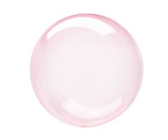 seifenblasen ballon clear rosa 