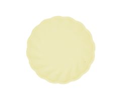 teller midi rund nature gelb soft 