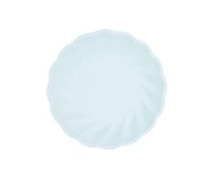 teller midi rund nature hellblau soft h 