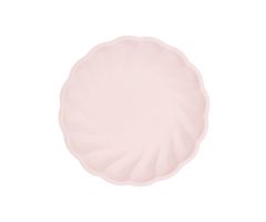 teller midi rund nature rosa soft 