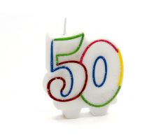 zahlenkerze 50 1 