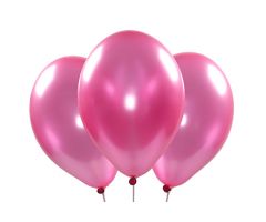 ballons metallic pink 1 