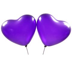 herzballons violett 1 