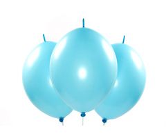 kettenballons hellblau 1 