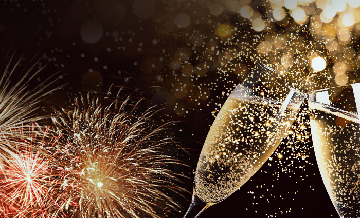 Dekoration Silvester